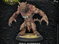 Feral - Pureblood - Stalker Warpwolf Heavy Warbeast (Plastic)